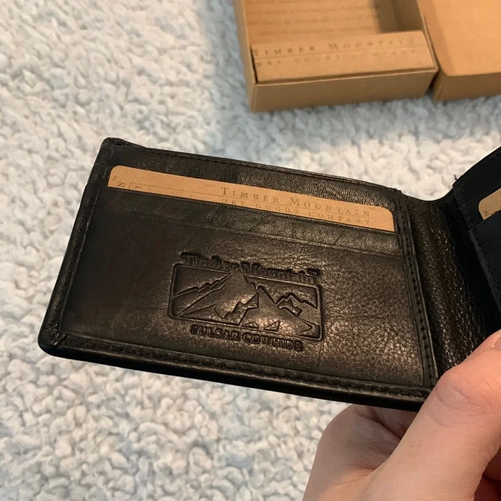 Timber Mountain Genuine Leather Wallet